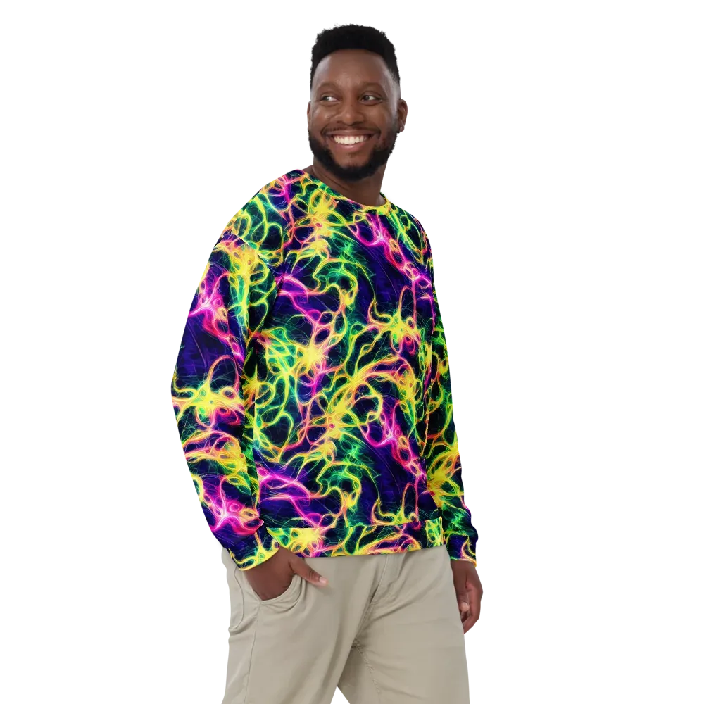 Prism Veins on Sweatshirt — Front