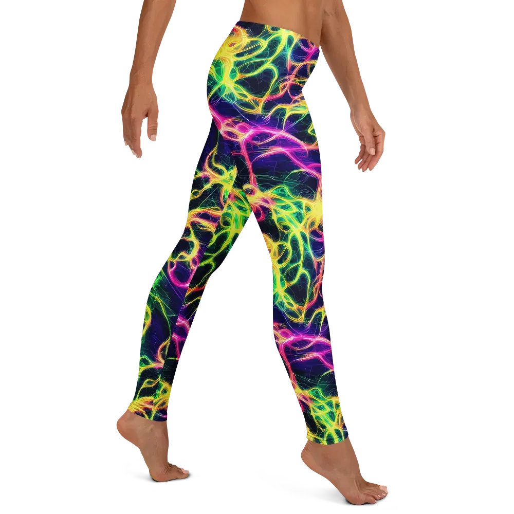 Prism Veins on Leggings — Right