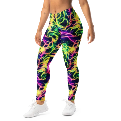 Prism Veins on a Leggings