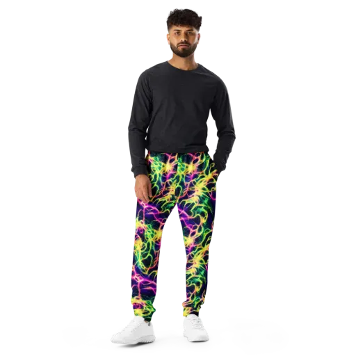 Prism Veins on a Men's Joggers