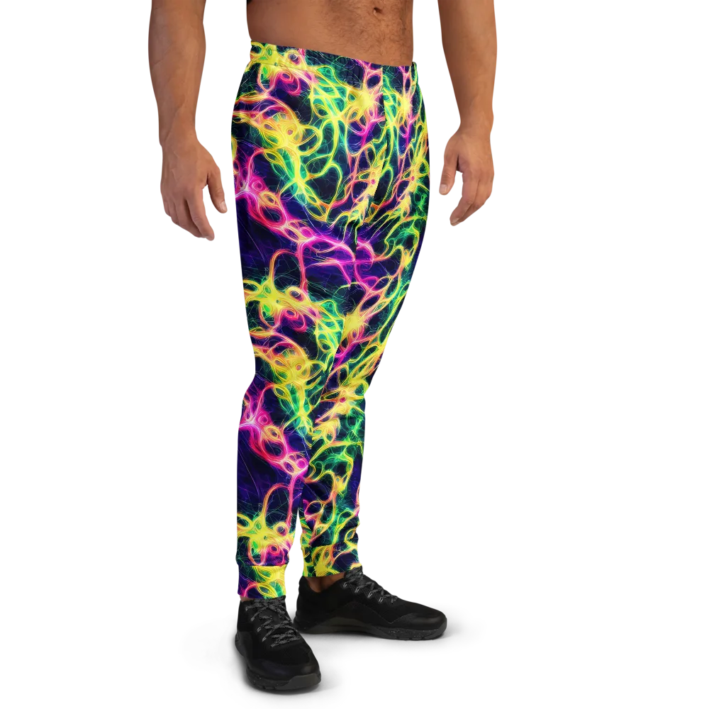 Prism Veins on Men's Joggers — Right