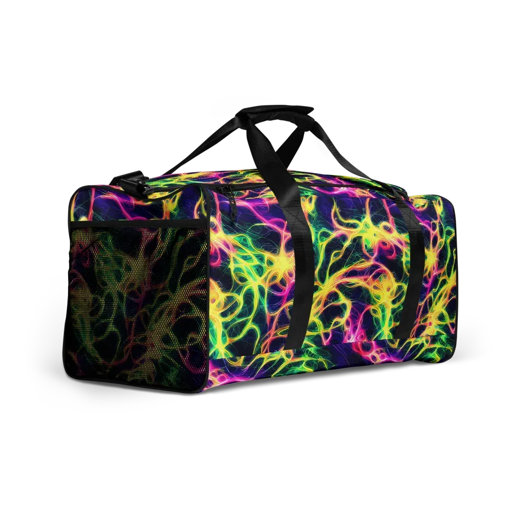 Prism Veins on Duffle Bag — Right Front