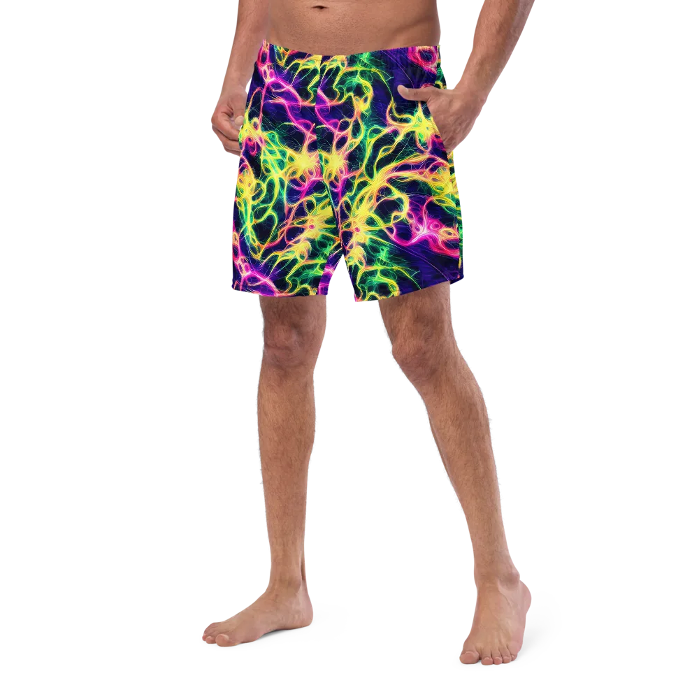 Prism Veins on Swim Trunks — Left Front