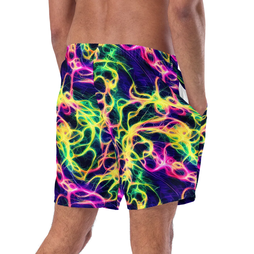 Prism Veins on Swim Trunks — Right Back