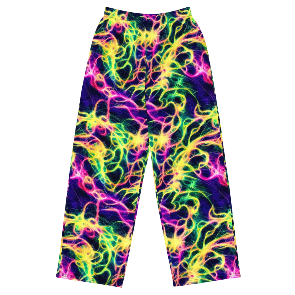 Prism Veins on Wide-Leg Pants — Front