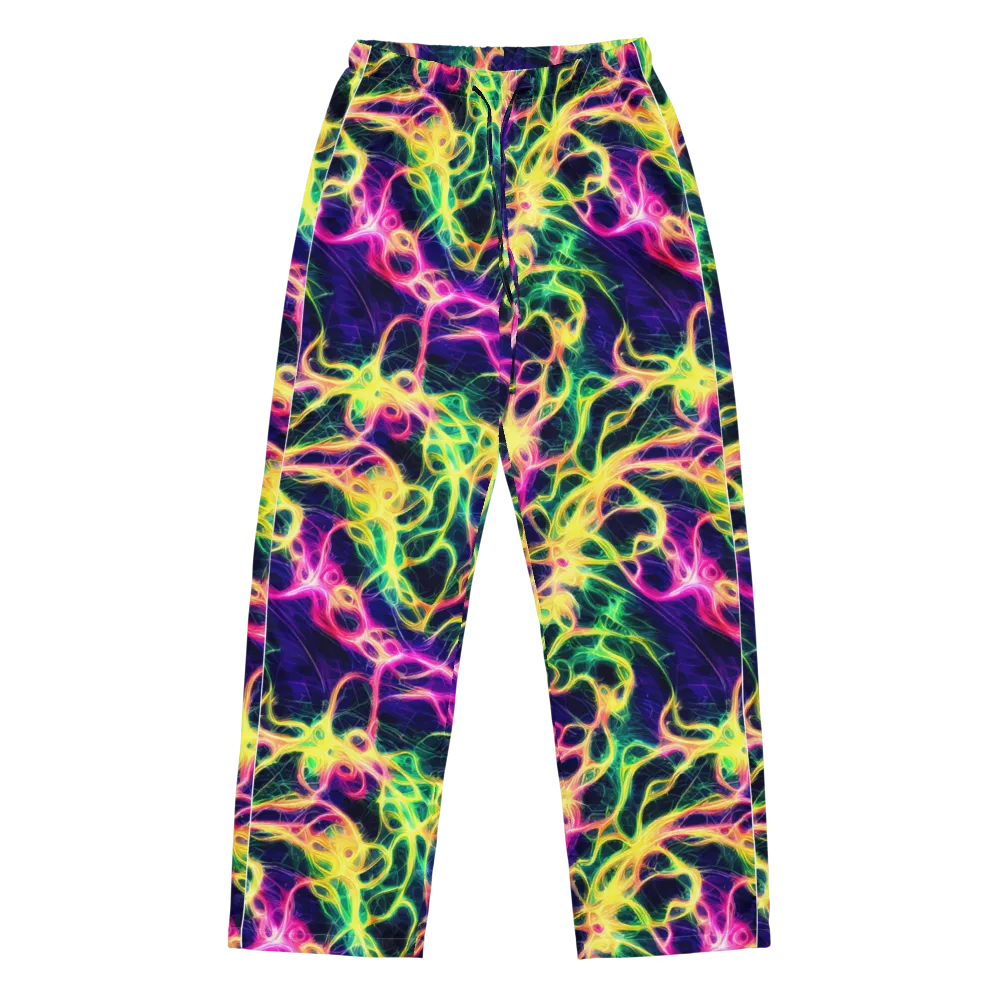 Prism Veins on Women's Pajama Pants — Front