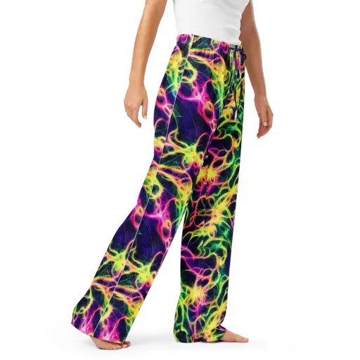 Prism Veins on a Women's Pajama Pants