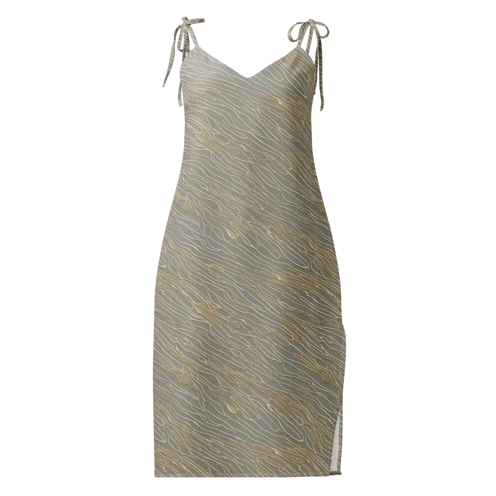 Champagne Current on Slip Dress — Front