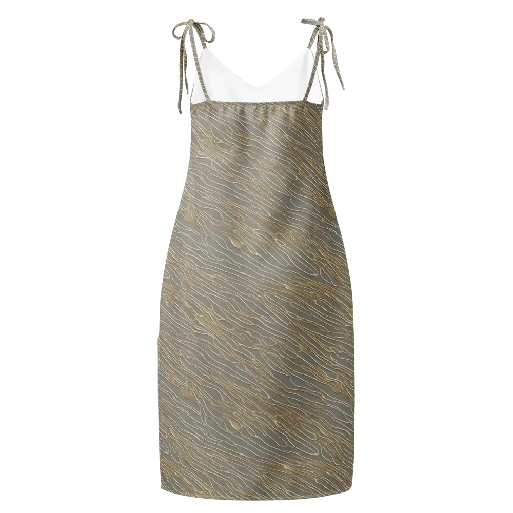 Champagne Current on Slip Dress — Back