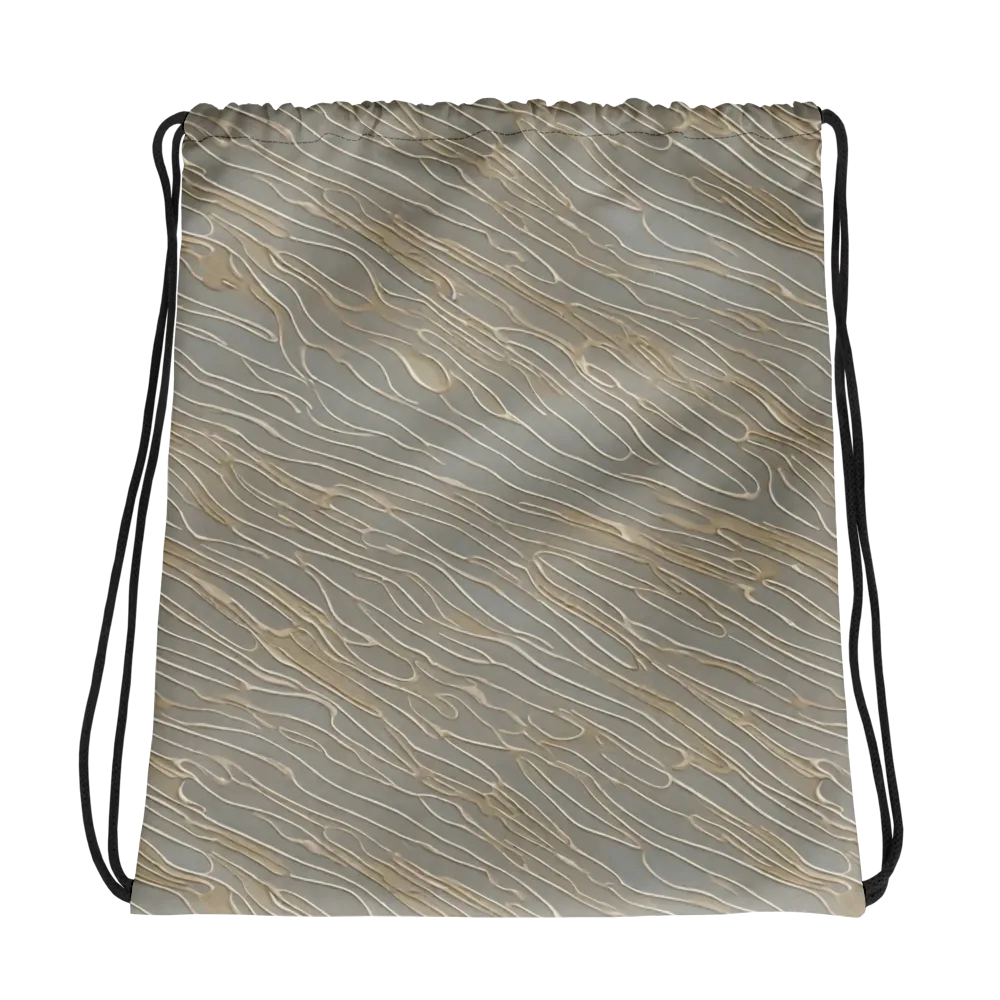 Champagne Current on Drawstring Bag — Photo
