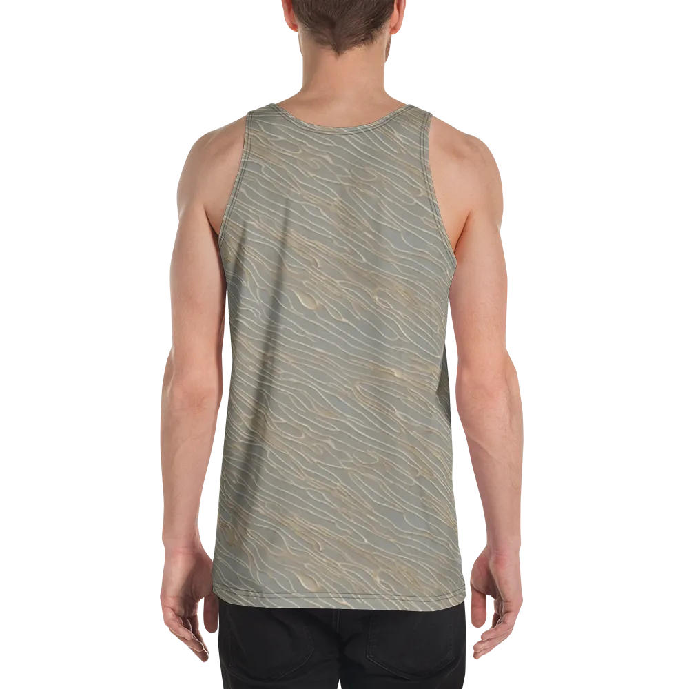Champagne Current on Men's Tank Top — Back
