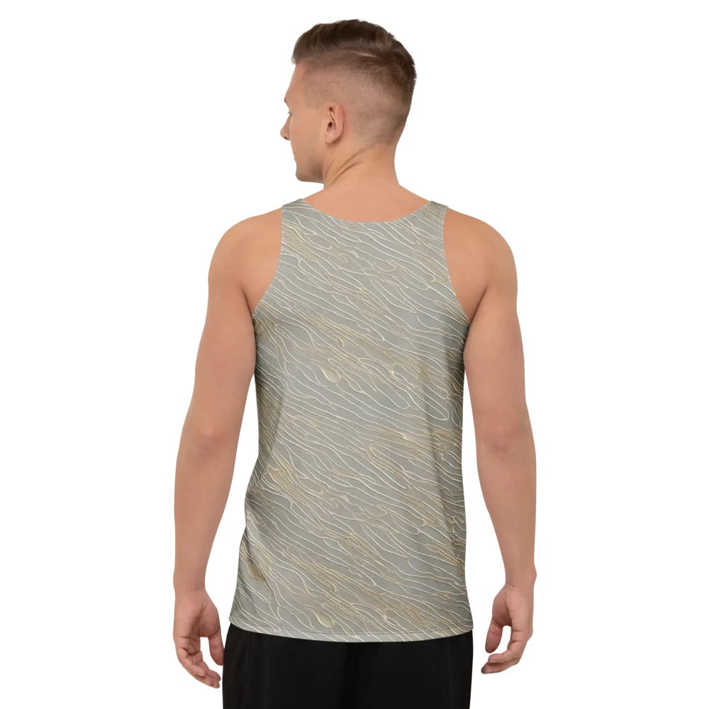 Champagne Current on Men's Tank Top — Back