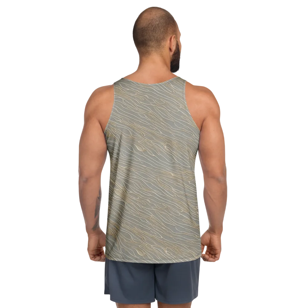 Champagne Current on Men's Tank Top — Back