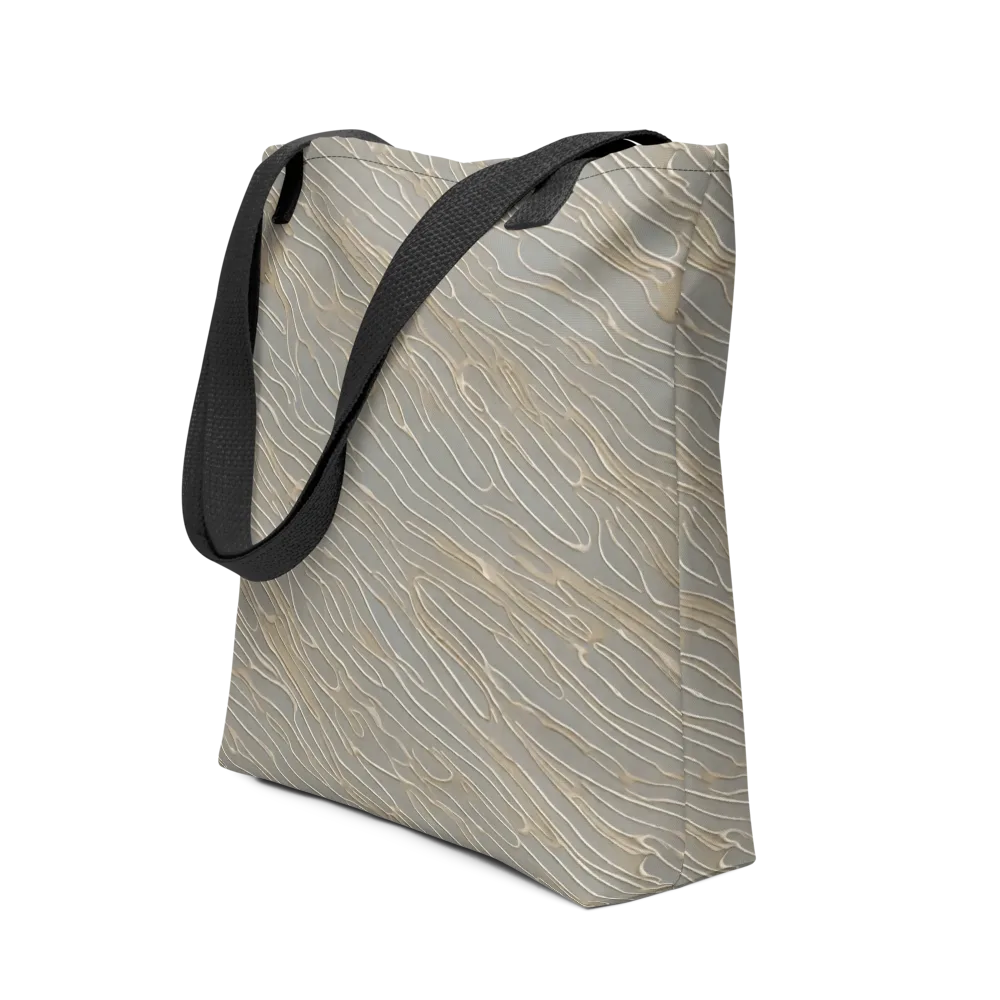 Champagne Current on Tote Bag — Front
