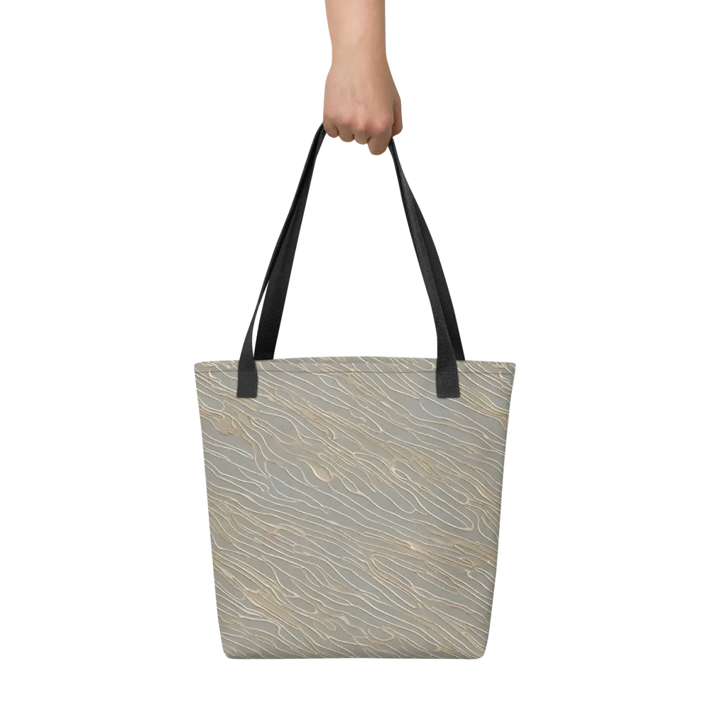 Champagne Current on Tote Bag — Front