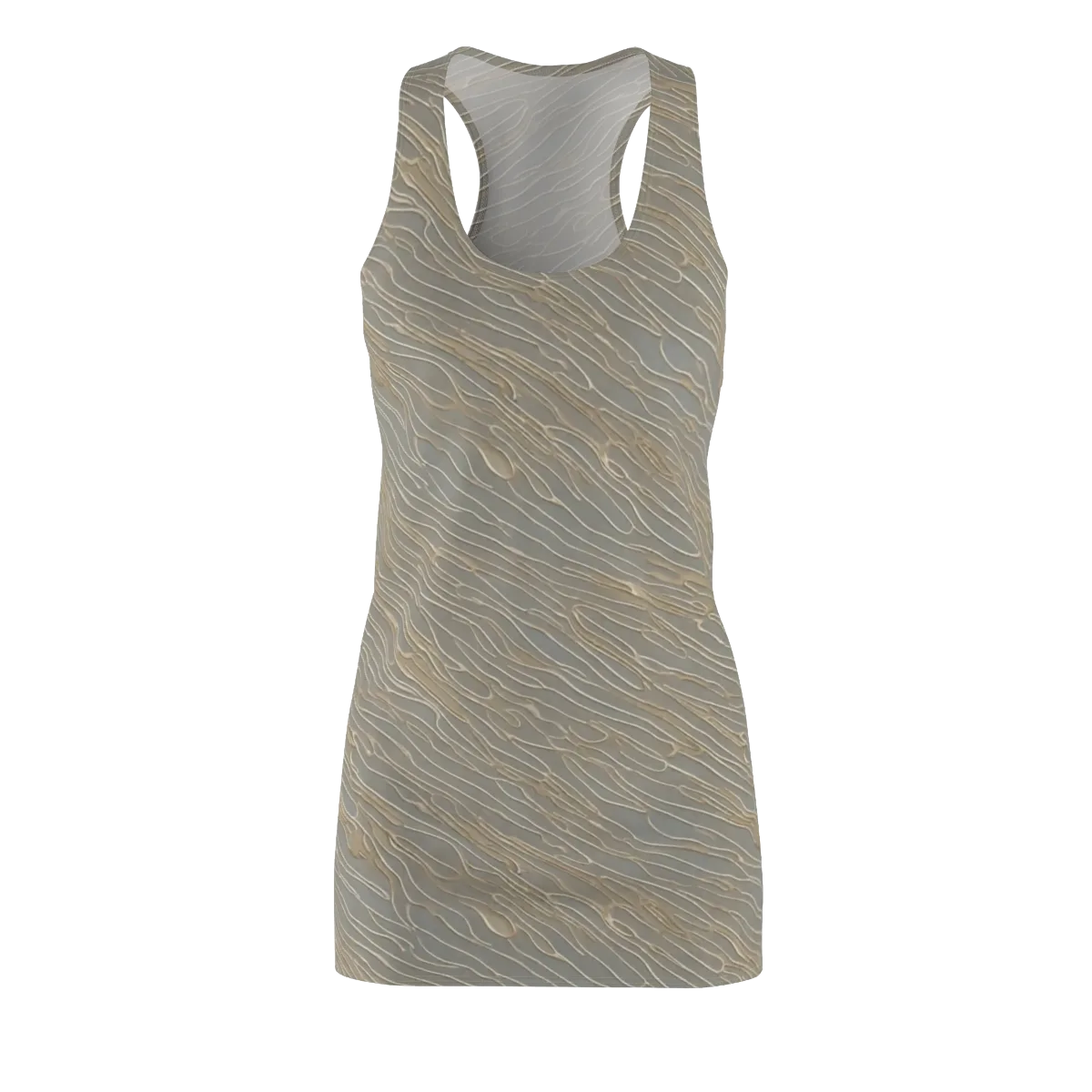 Champagne Current on Racerback Dress — Front