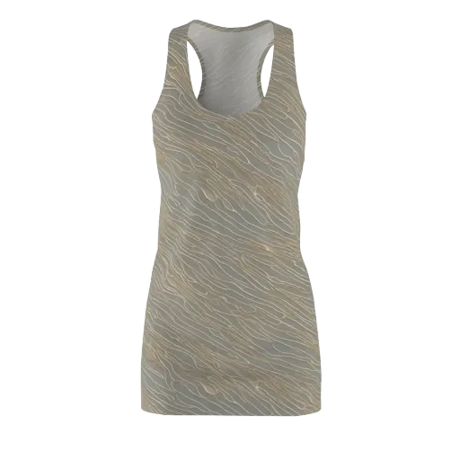 Champagne Current on a Racerback Dress