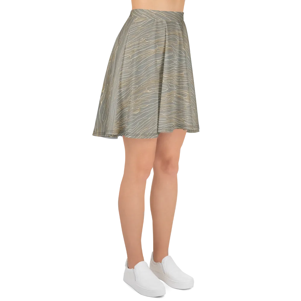 Champagne Current on Skater Skirt — Right