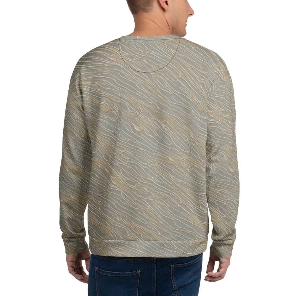 Champagne Current on Sweatshirt — Back