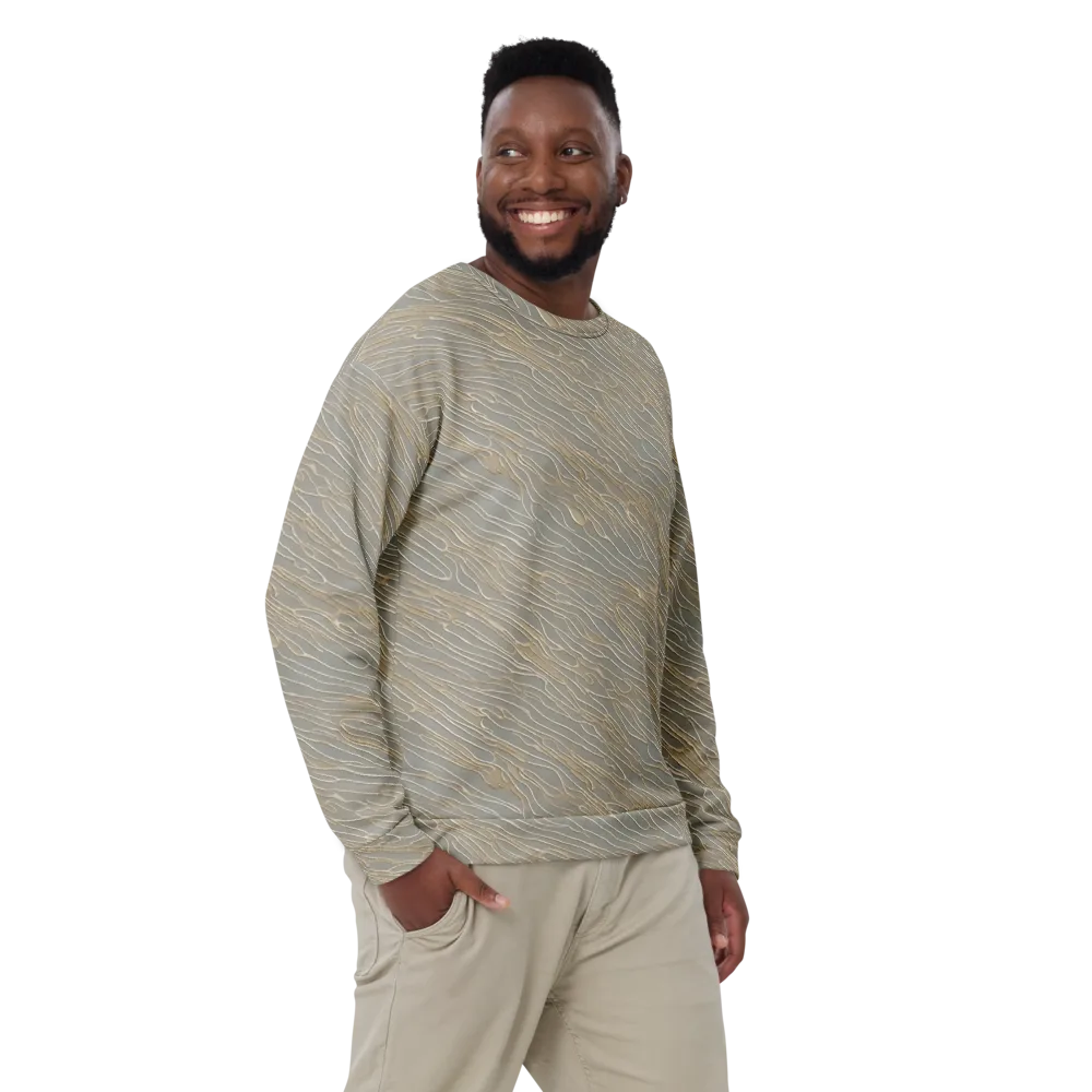 Champagne Current on Sweatshirt — Front