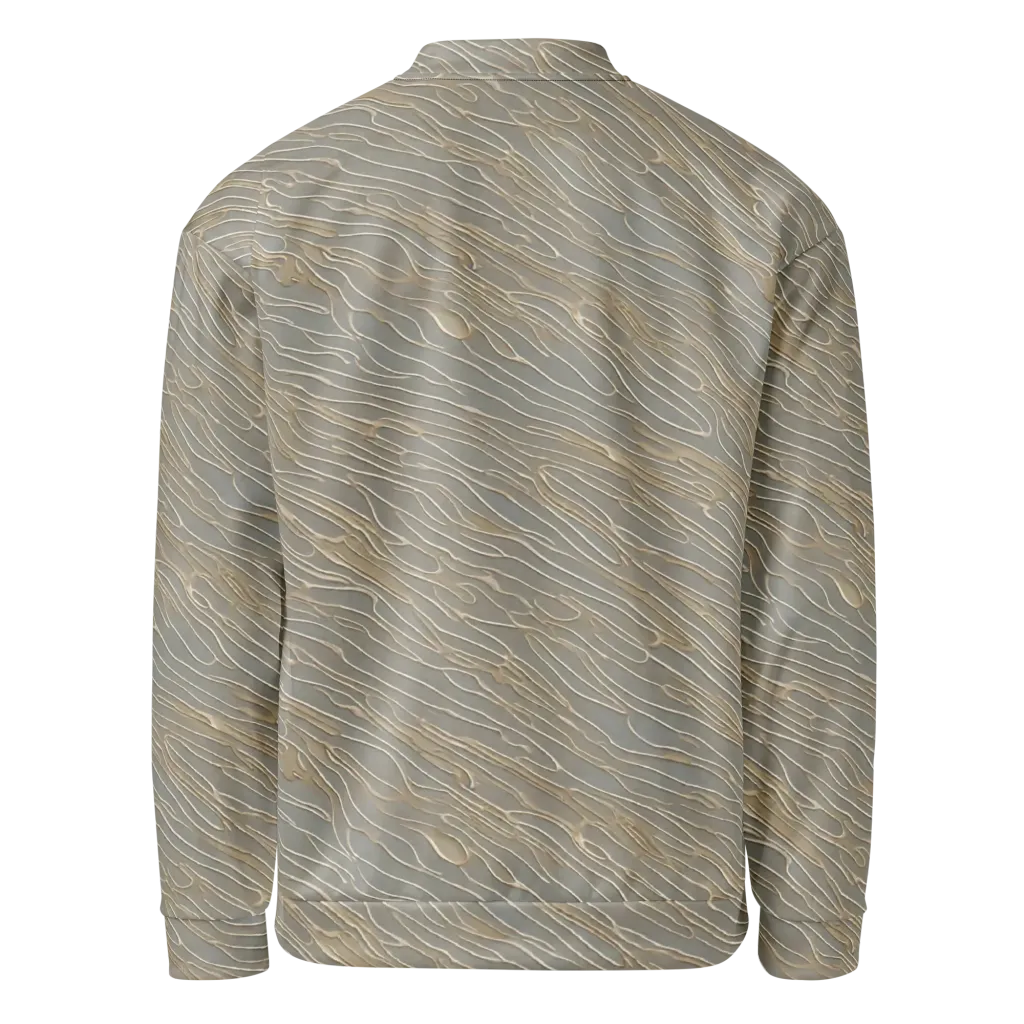 Champagne Current on Bomber Jacket — Back