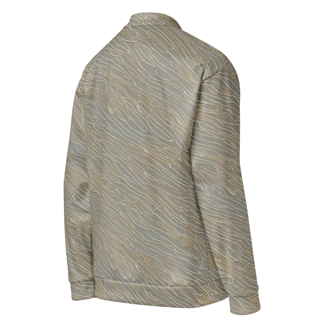 Champagne Current on Bomber Jacket — Right Back