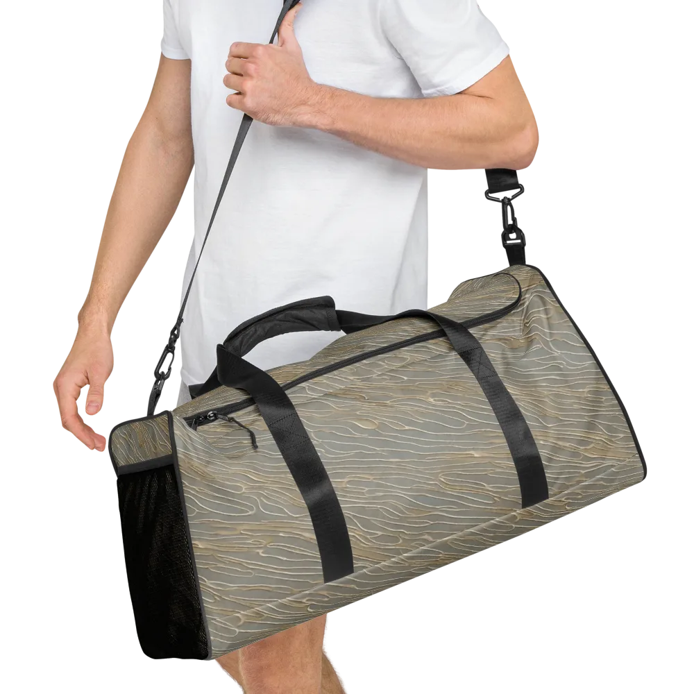 Champagne Current on Duffle Bag — Right Front