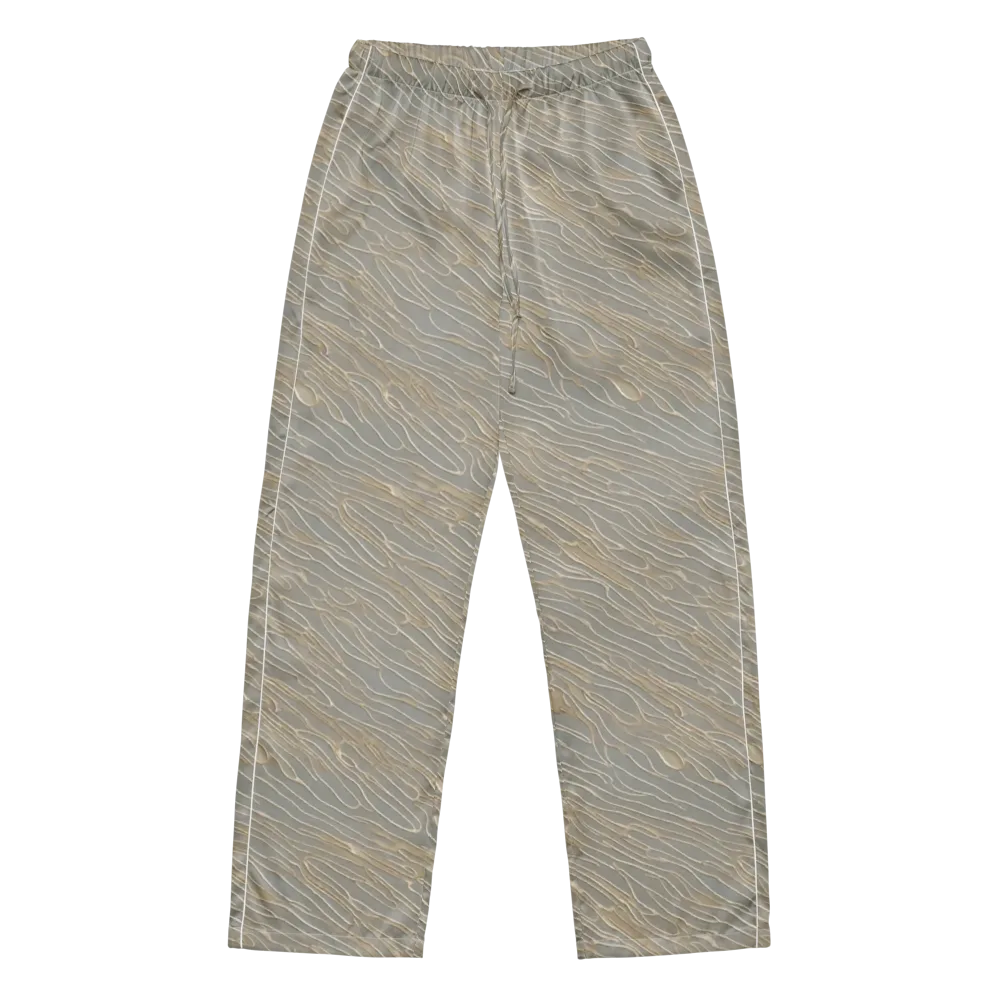 Champagne Current on Women's Pajama Pants — Front