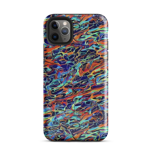 Tangerine Koi on a Tough Case for iPhone®