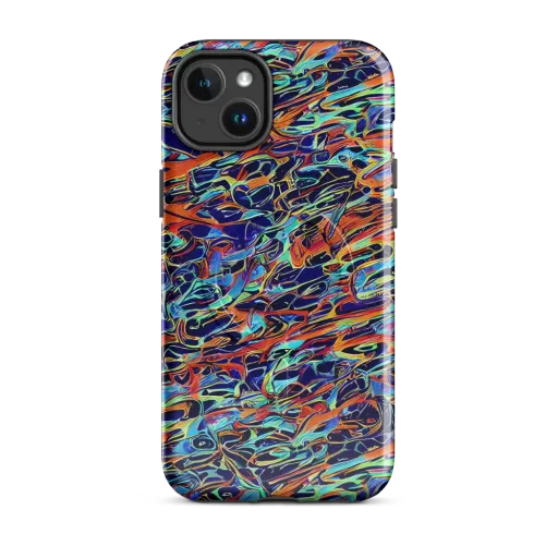 Tangerine Koi on a MagSafe Tough Case for iPhone®