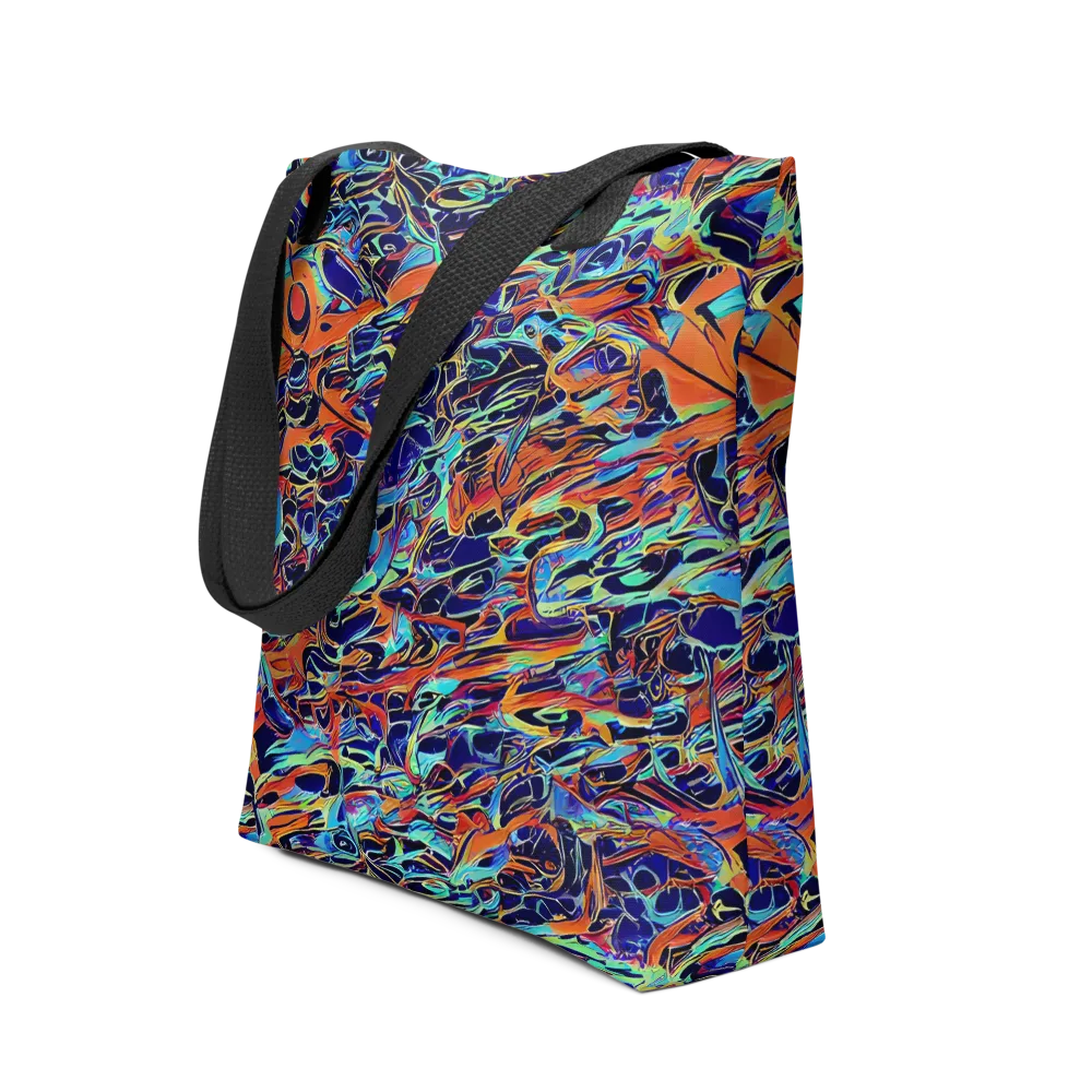 Tangerine Koi on Tote Bag — Front