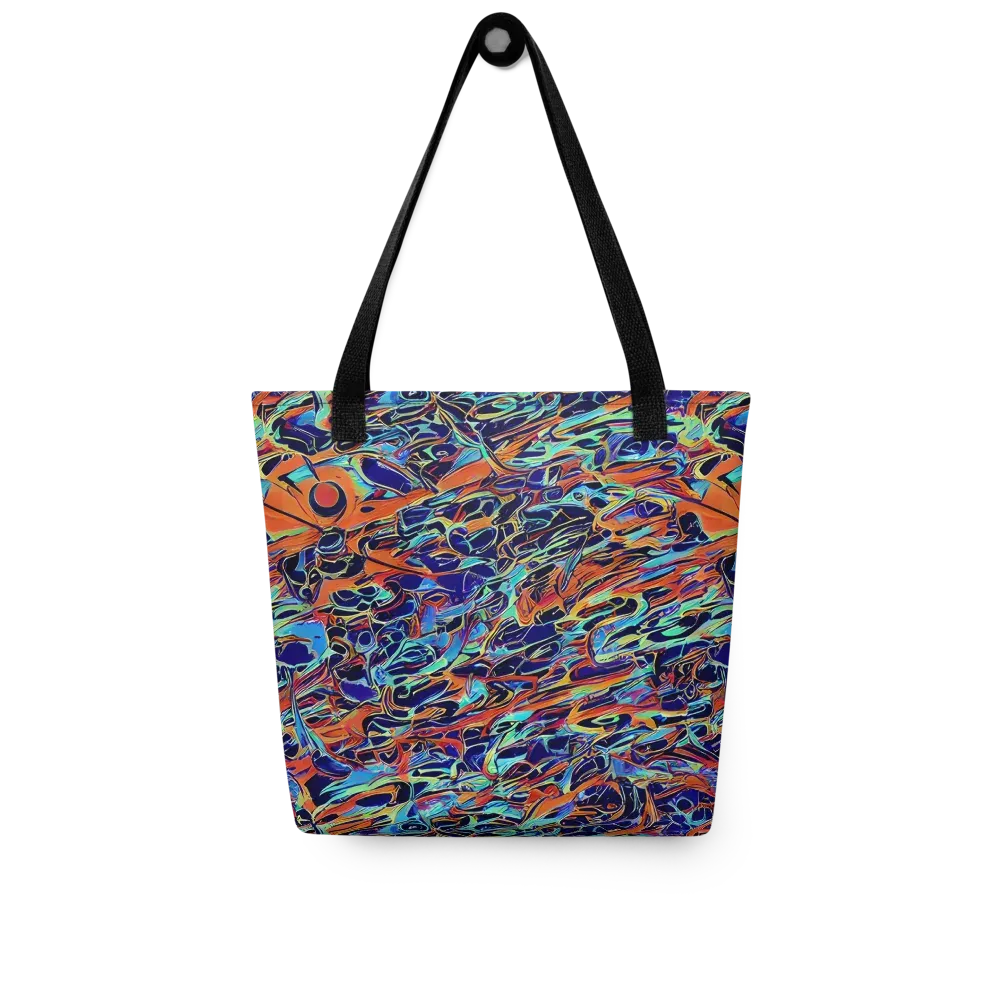 Tangerine Koi on Tote Bag — Front