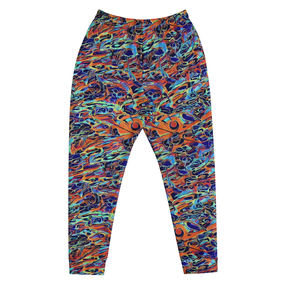Tangerine Koi on Men's Joggers — Front