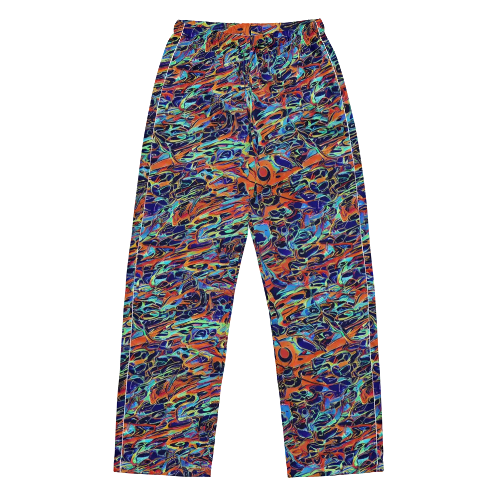 Tangerine Koi on Women's Pajama Pants — Front