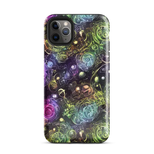 Neon Rosarium on a Tough Case for iPhone®