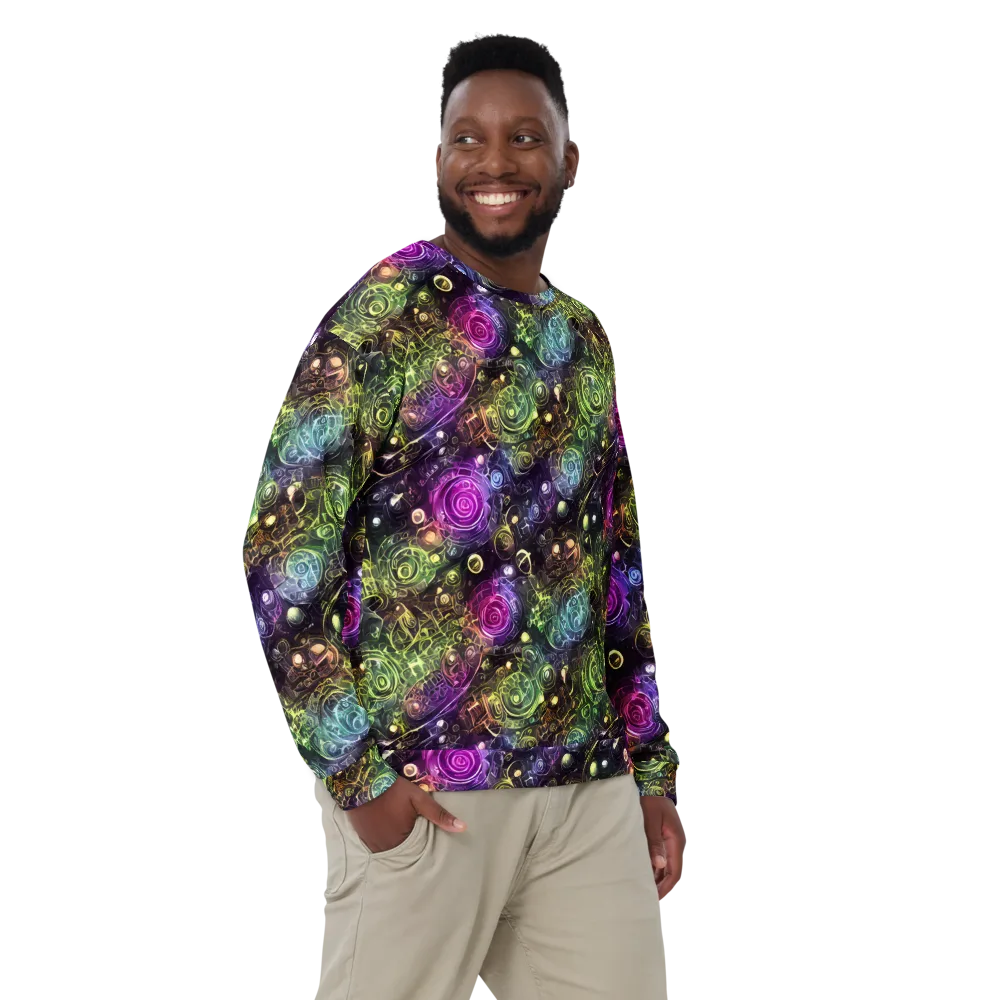Neon Rosarium on Sweatshirt — Front
