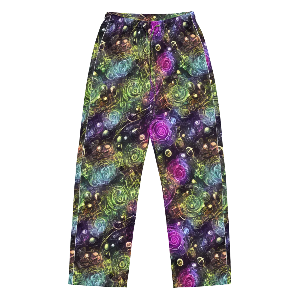 Neon Rosarium on Women's Pajama Pants — Front