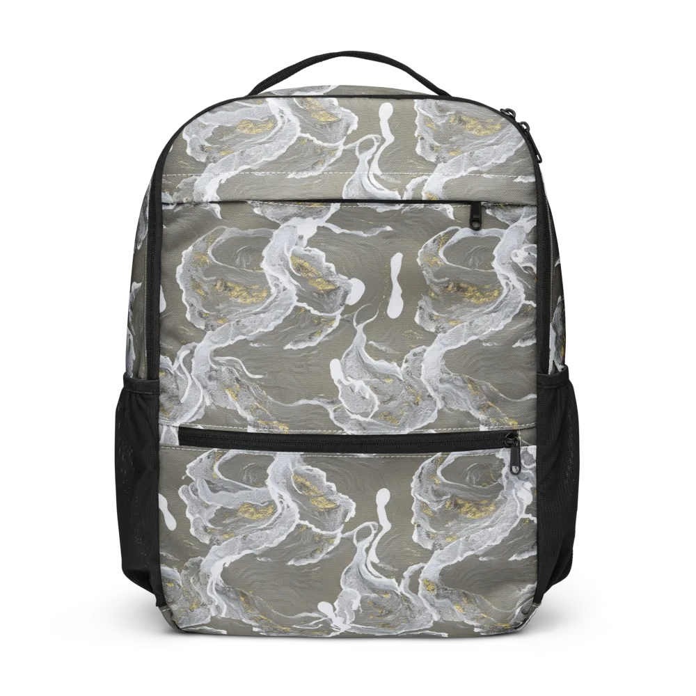 Gilded Koi on Utility Backpack — Front