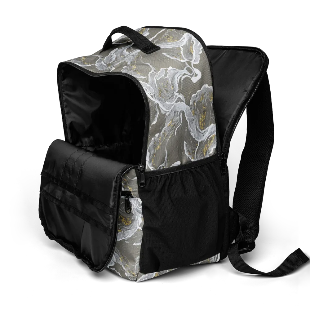 Gilded Koi on Utility Backpack — Product details 2