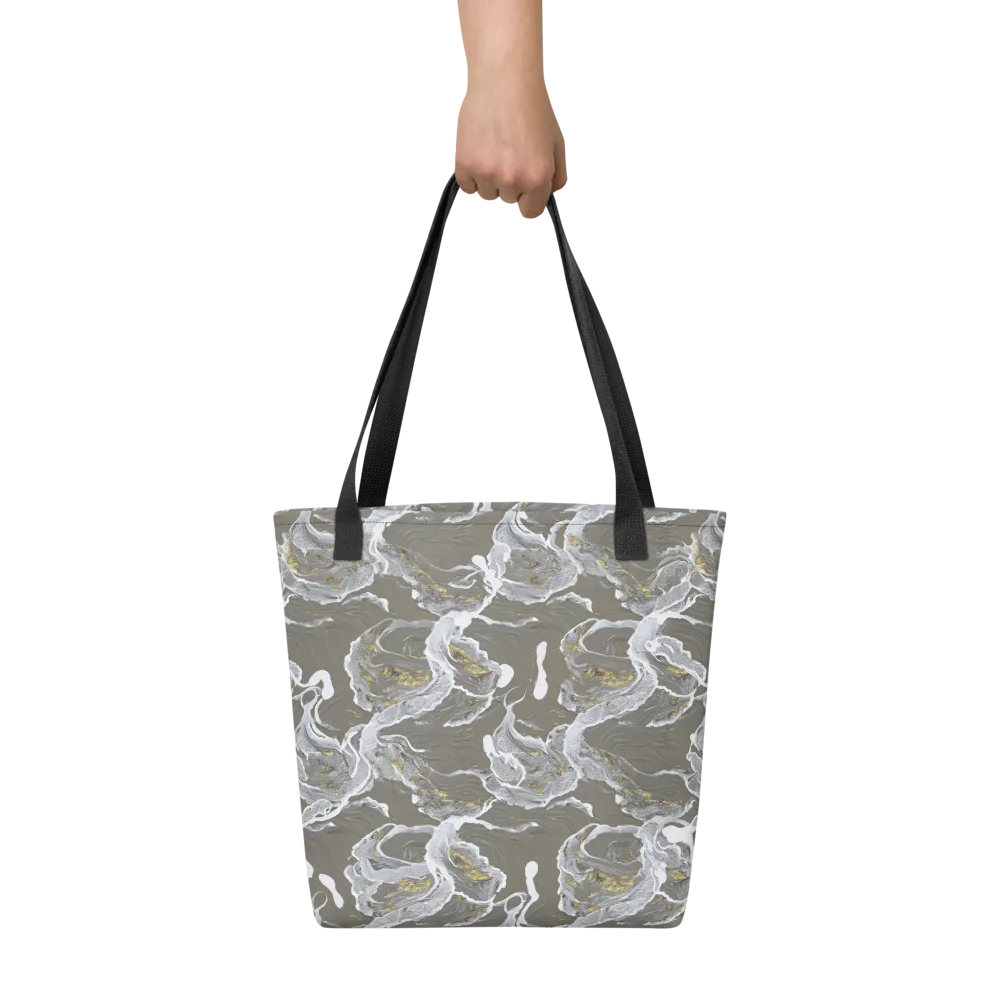 Gilded Koi on Tote Bag — Front