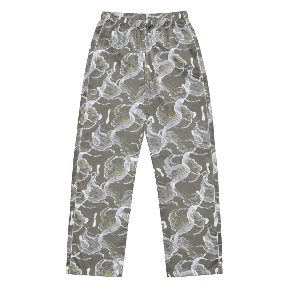 Gilded Koi on Women's Pajama Pants — Front
