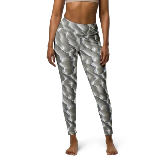 Moonlit Shoals on a Yoga Leggings