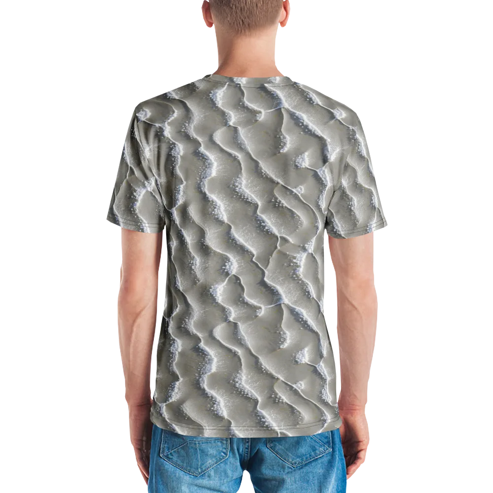 Moonlit Shoals on Men's Crew Neck T-Shirt — Back