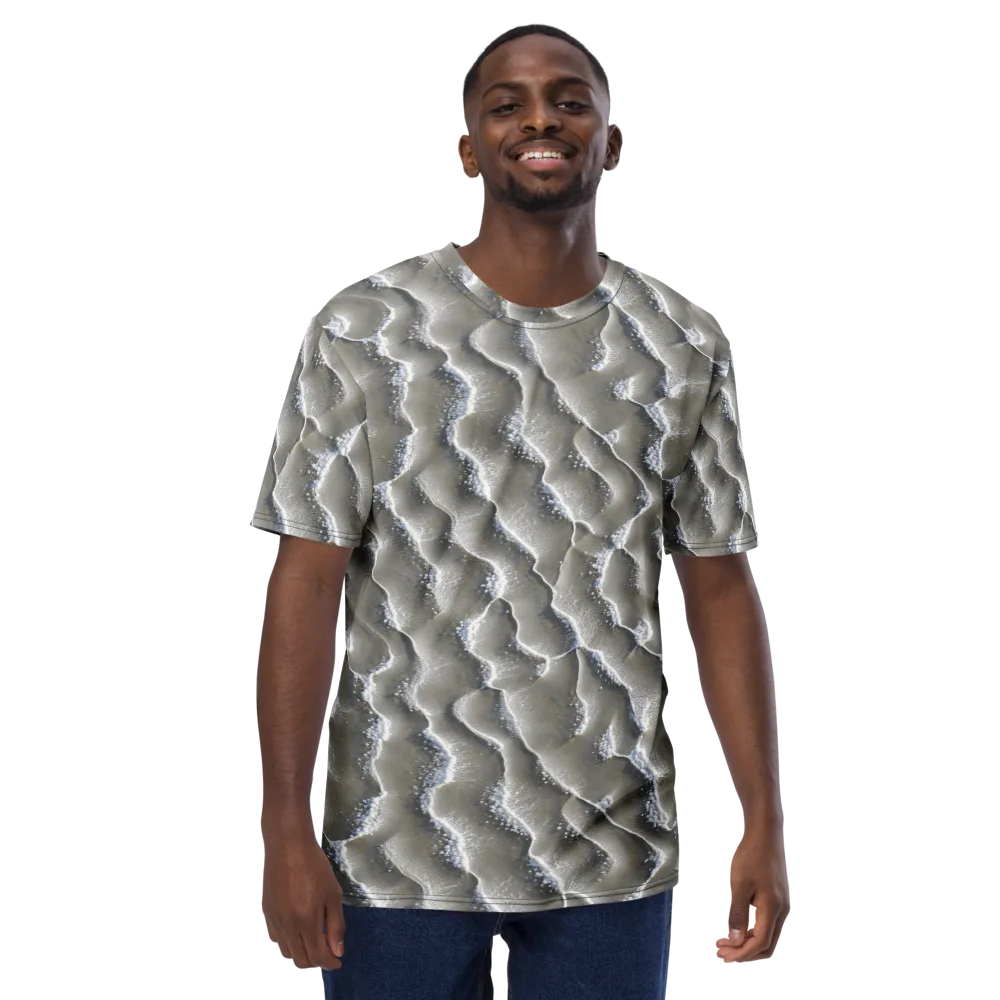 Moonlit Shoals on Men's Crew Neck T-Shirt — Front