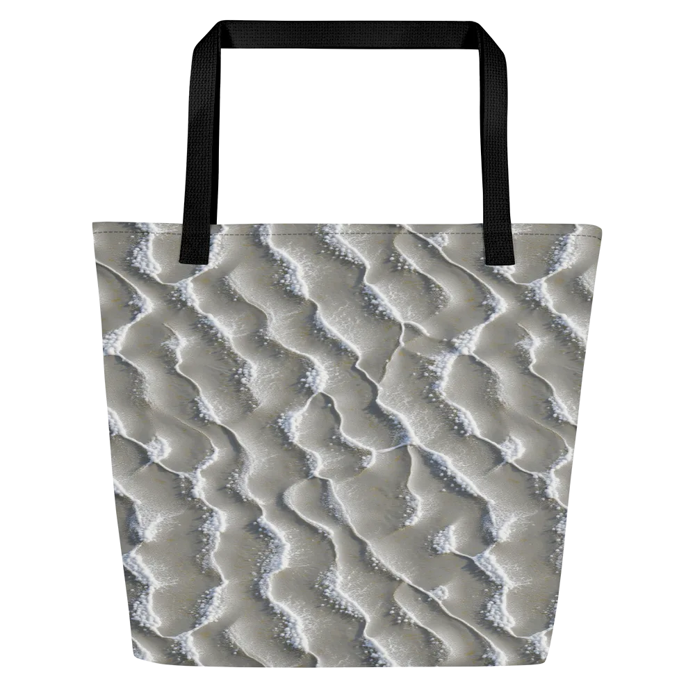 Moonlit Shoals on Large Tote Bag W/ Pocket — Front