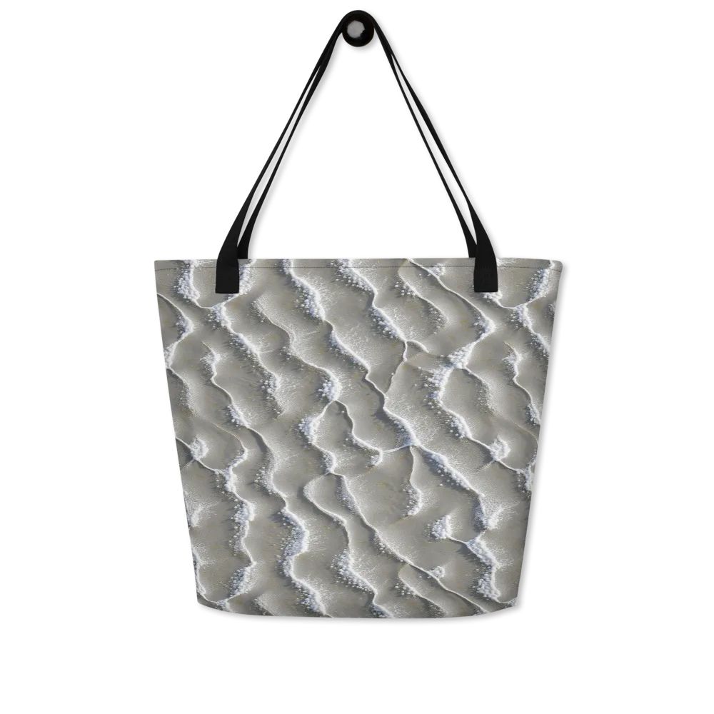 Moonlit Shoals on Large Tote Bag W/ Pocket — Front