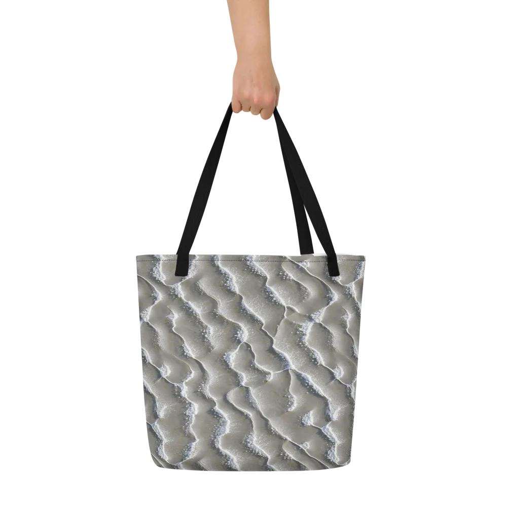 Moonlit Shoals on Large Tote Bag W/ Pocket — Front