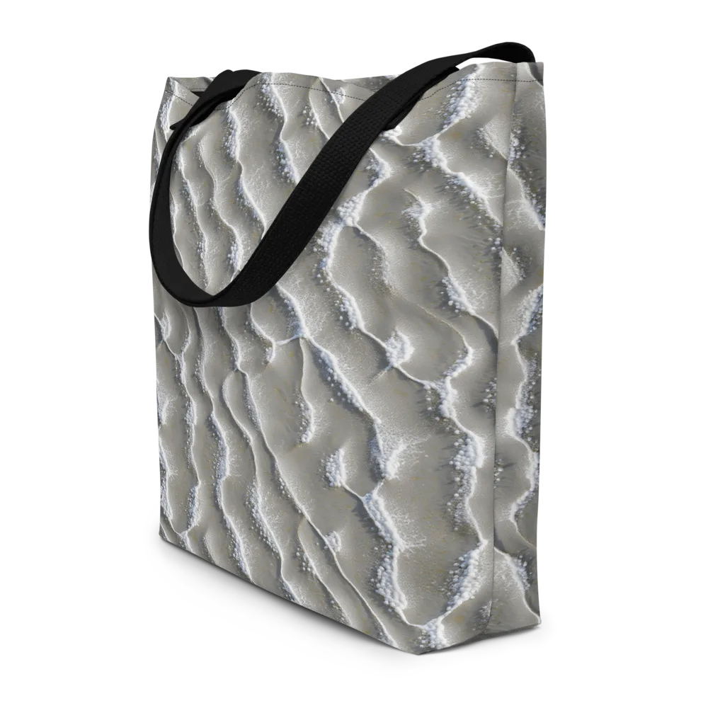 Moonlit Shoals on Large Tote Bag W/ Pocket — Front