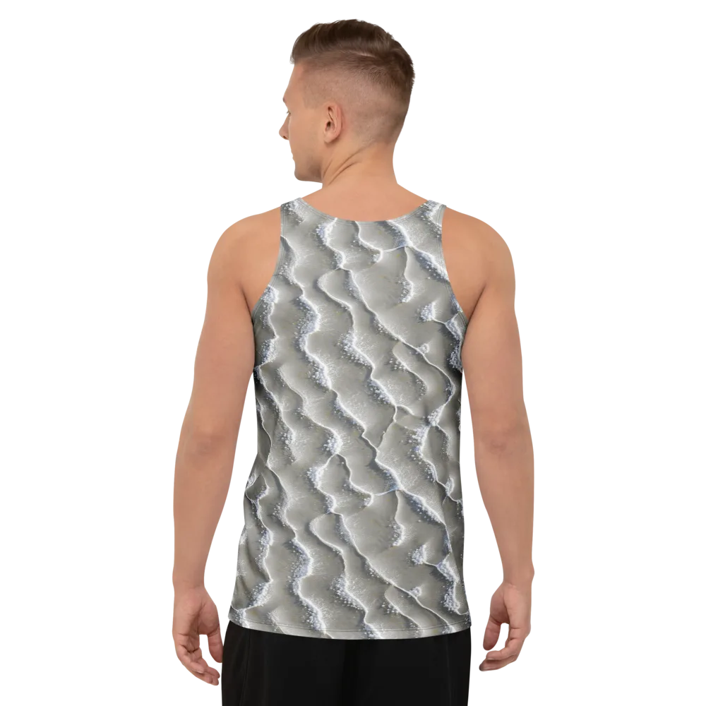 Moonlit Shoals on Men's Tank Top — Back