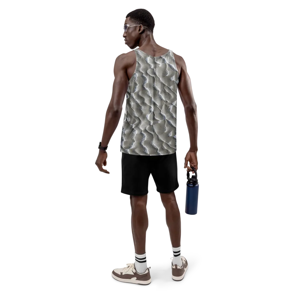 Moonlit Shoals on Men's Tank Top — Back